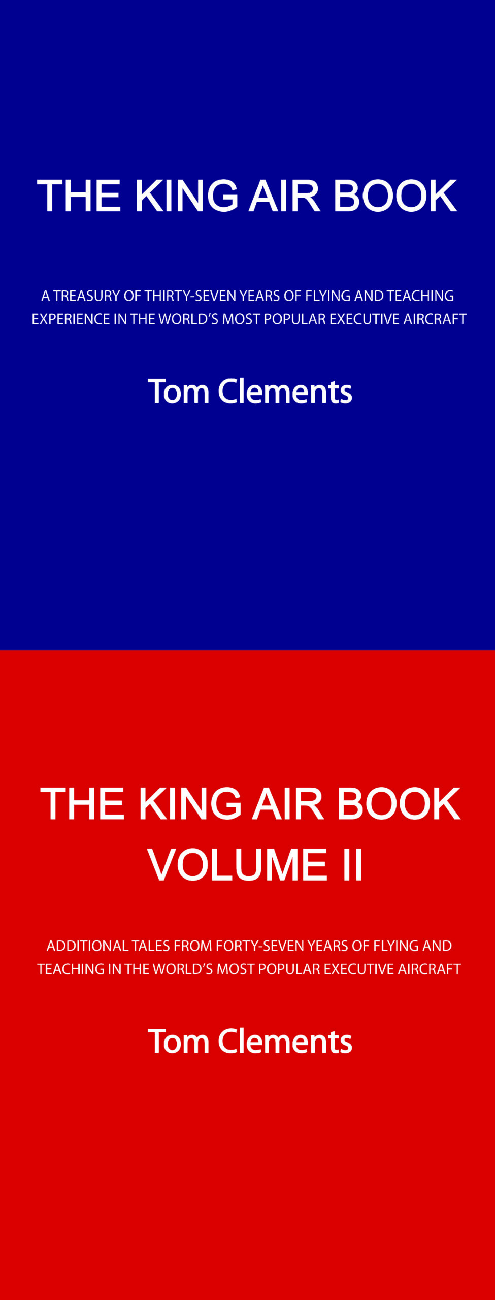 The King Air Book Combo Stacked